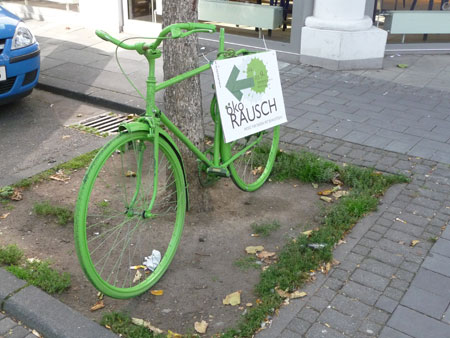 oekorausch Fahrrad Leitsystem